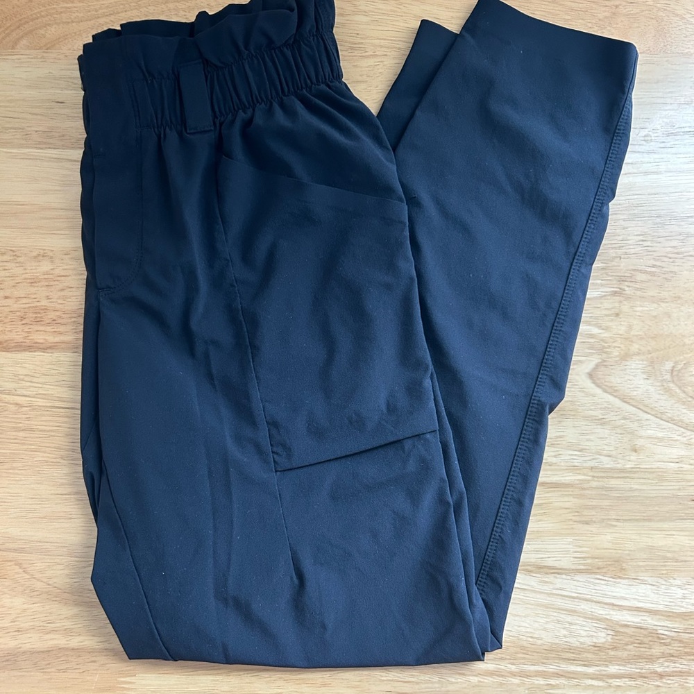 Athleta Black Elastic Waist Pants